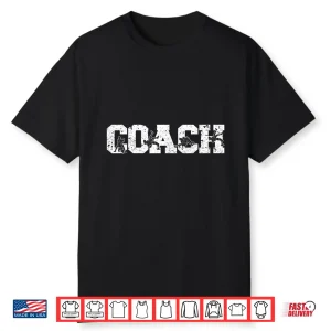 Coach Design Wrestling Martial Arts Mma Retro Vintage Shirt