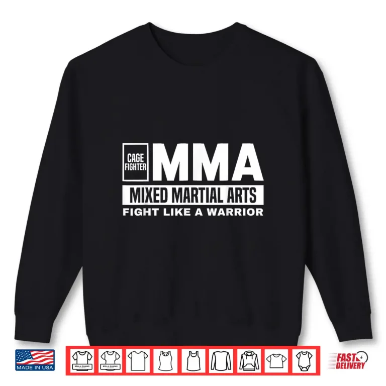 Sweatshirt Fighter Artist MMA Mixed Martial Arts Professional Graphic Shirt