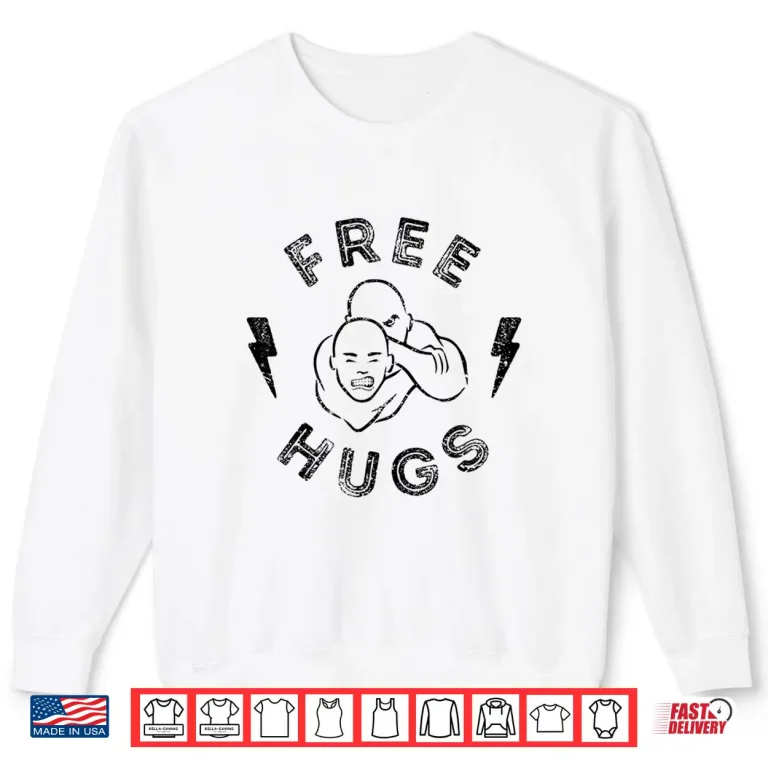 Sweatshirt Free Hugs BJJ Brazilian Jiu Jitsu Professional Humor Funny Shirt