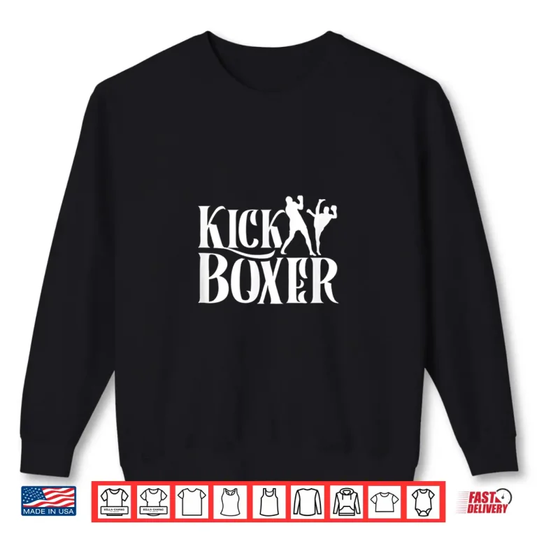 Sweatshirt Kickbox Kick Boxing Kickboxing Martial Arts Professional Shirt