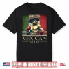 Mexico Flag Vintage Style Boxing Mexican Athletic Graphic Shirt