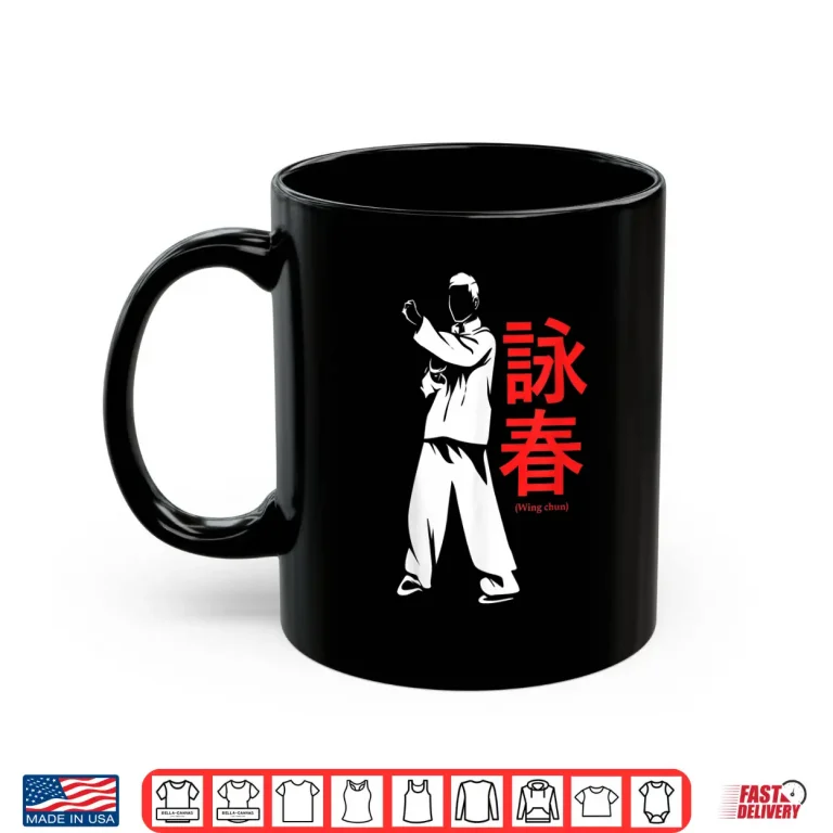 Mug Professional Minimalist Kung Fu Wing Chun Martial Arts Graphic Shirt