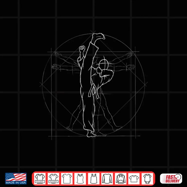 Design Roundhouse Kick Kickboxing Kung Fu MMA Tae Kwon Do Shirt