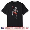 Skeleton Halloween Costume Muay Thai Kickboxing Mma Fighter Shirt