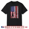 Usa Flag Patriotic Wrestling Martial Arts Vintage Graphic Shirt