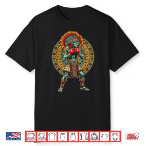 Aztec Warrior Calendar Mexican Mma Professional Graphic Shirt
