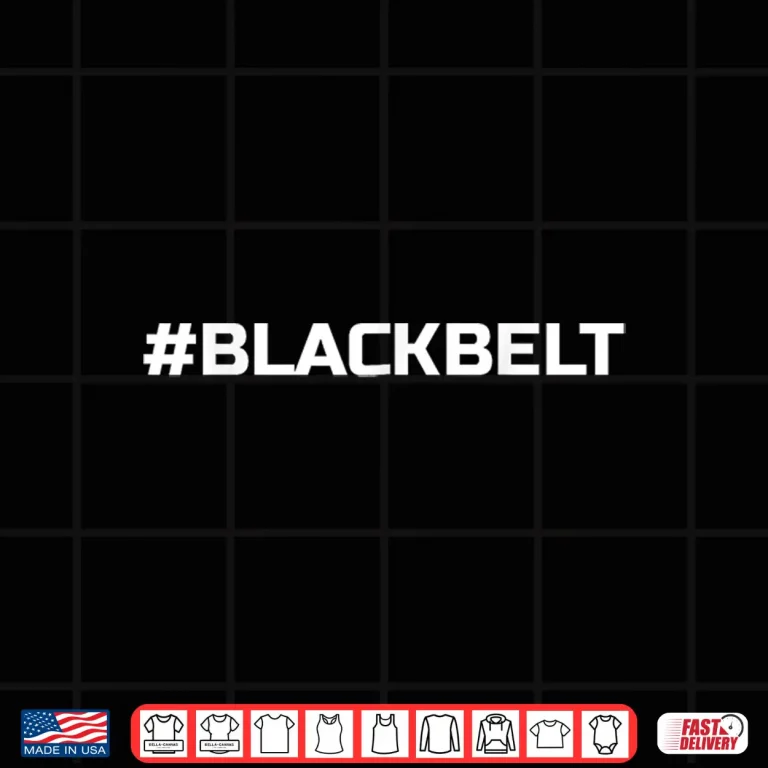 Design Black Belt Martial Arts Taekwondo Karate MMA Judo Shirt