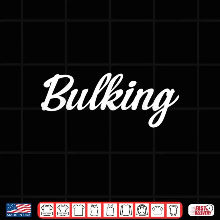 Design C696 Bulking Gym Workout Fitness Weightlifting MMA Shirt