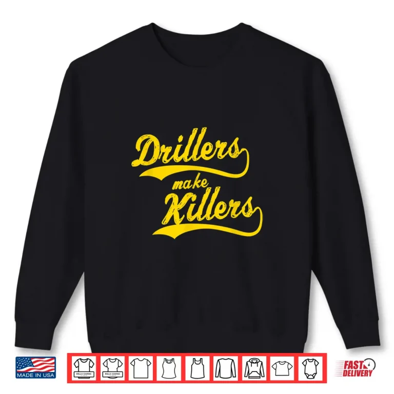 Drillers Make Killers Bjj Mma Jiu Jitsu Grappling Shirt 2 Sweatshirt Drillers Make Killers BJJ MMA Jiu Jitsu Grappling Shirt