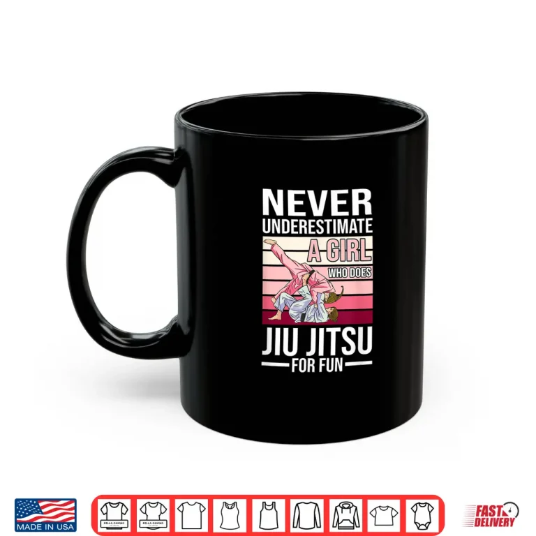 Mug Grappling Design Jiu Jitsu BJJ MMA Brazilian Jiu Jitsu Shirt