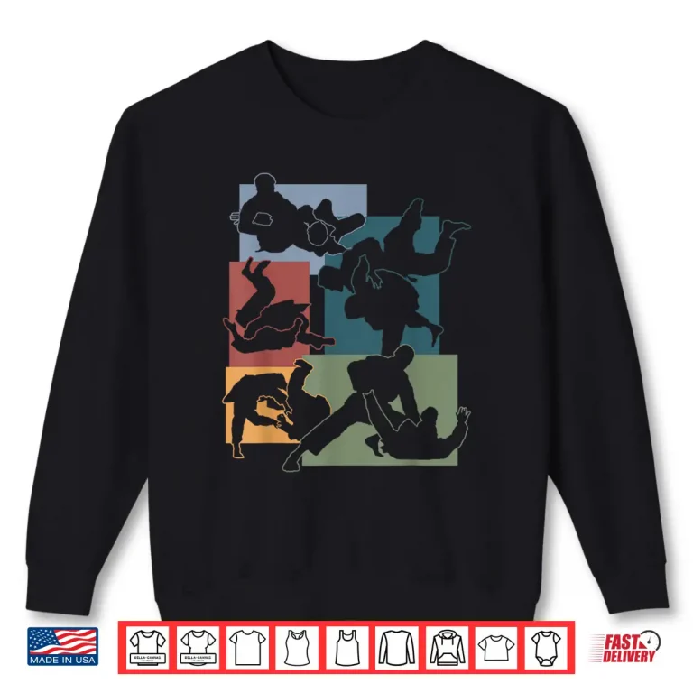 Sweatshirt Japanese Enthusiast Jujutsu Brazilian Jiu Jitsu MMA Design Shirt