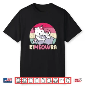 Kimeowra Cat Brazilian Jiu Jitsu Bjj Mma Animal Humor Shirt