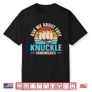Knuckle Sandwich Expert Boxing Professional Humor Quote Shirt