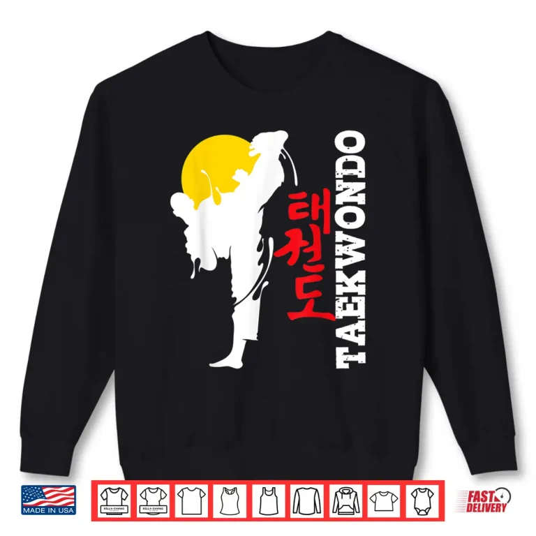 Sweatshirt Korean Mixed Martial Arts Taekwondo MMA Professional Shirt