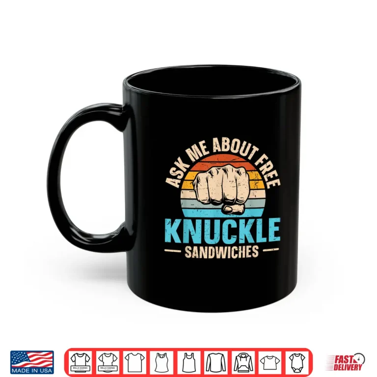 Mug Knuckle Sandwich Expert Boxing Professional Humor Quote Shirt