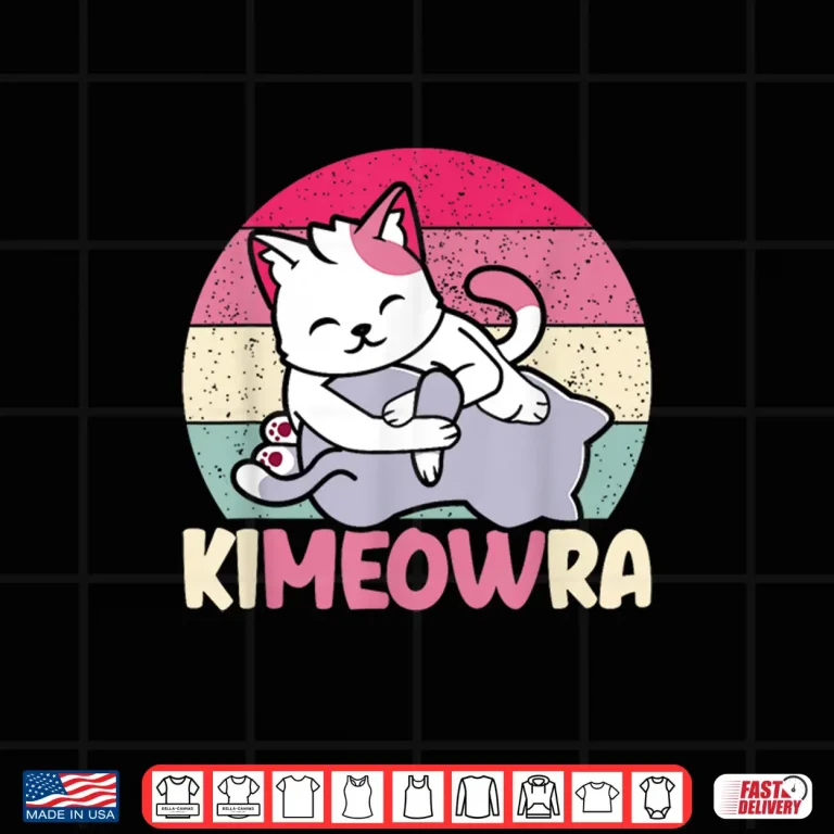 Design Kimeowra Cat Brazilian Jiu Jitsu BJJ MMA Animal Humor Shirt