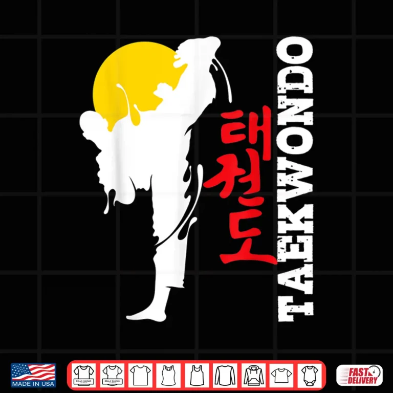 Design Korean Mixed Martial Arts Taekwondo MMA Professional Shirt