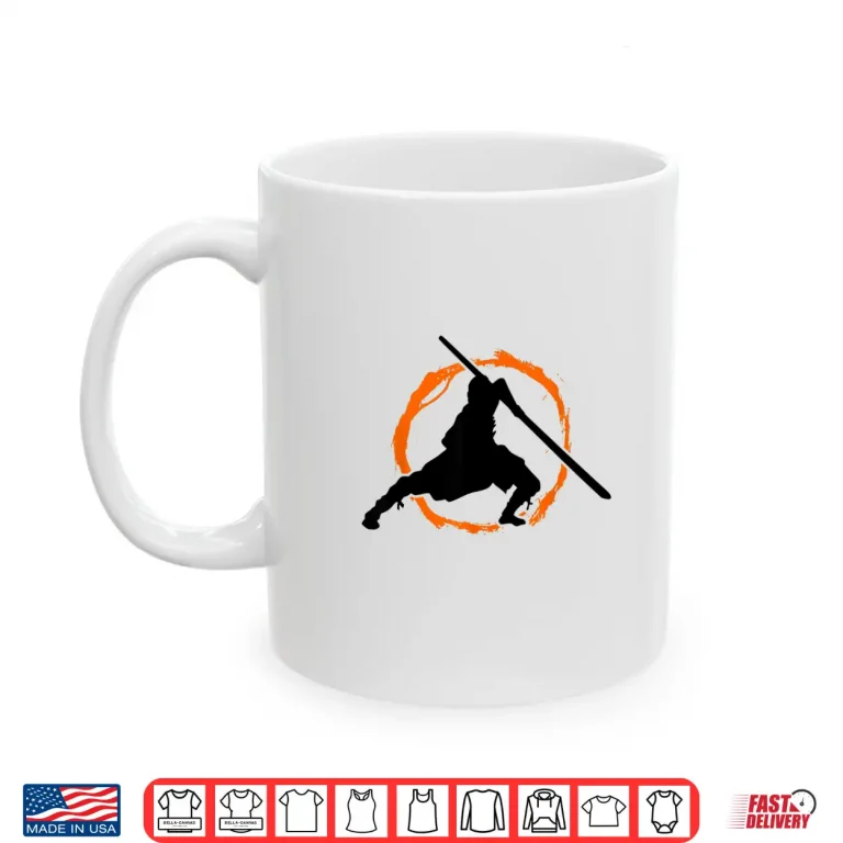 Mug Shaolin Design Kung Fu Professional Martial Arts Graphic Shirt