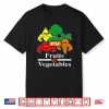 Twenty Seven Time Champ Bjj Fruits And Vegetables Graphic Shirt