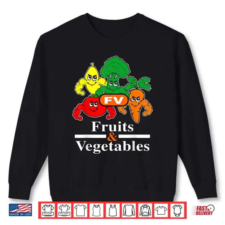 Sweatshirt Twenty Seven Time Champ BJJ Fruits and Vegetables Graphic Shirt