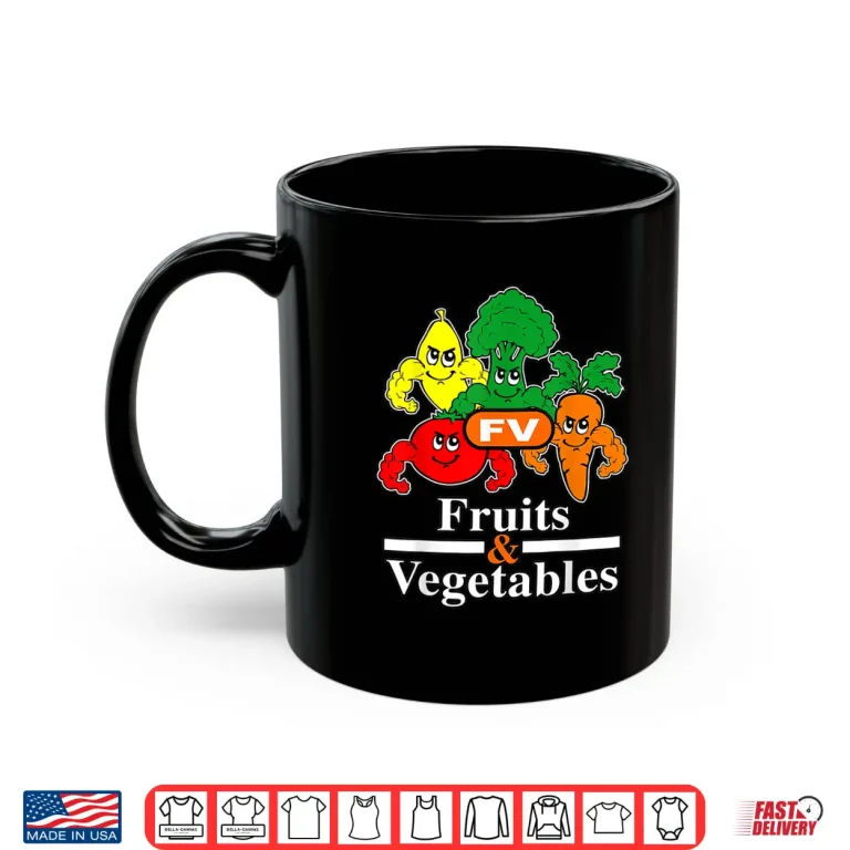Mug Twenty Seven Time Champ BJJ Fruits and Vegetables Graphic Shirt