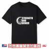 C597 Strength And Honor Gym Workout Mma Fitness Shirt