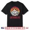 Cat Lover Kitten Jiu Jitsu Bjj Martial Arts Mma Shirt
