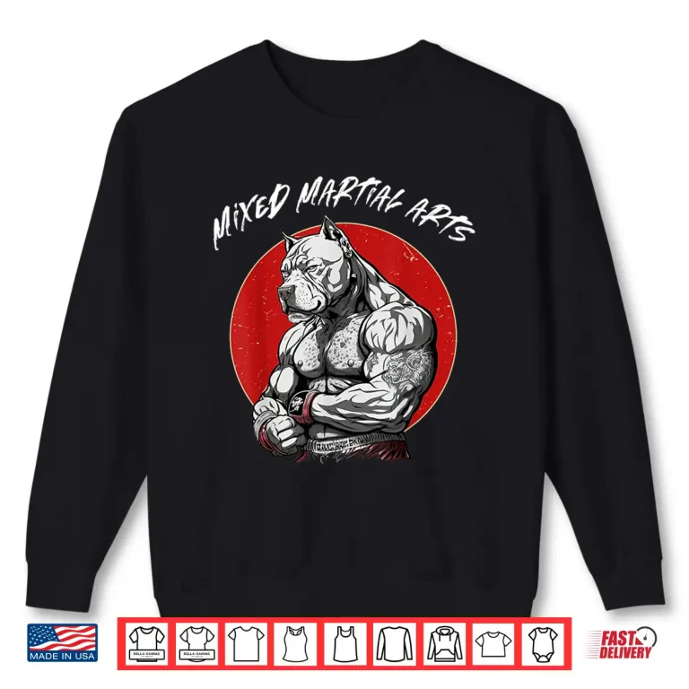 Sweatshirt Cage Fighter Free Fighting Mixed Martial Arts Professional Shirt