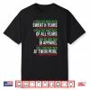 Deck The Mats Jiu Jitsu Bjj Mma Christmas Holiday Shirt