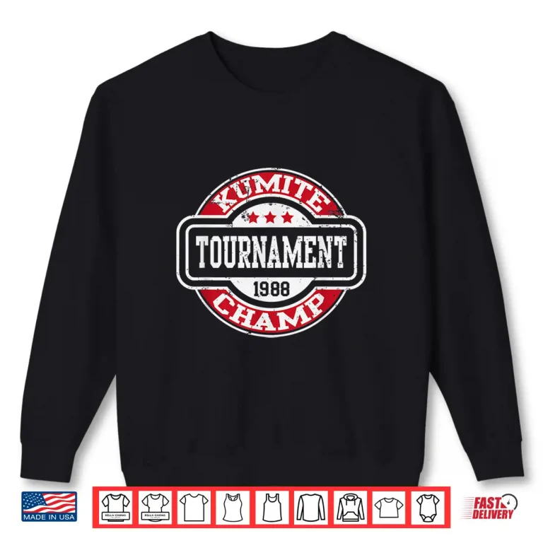 Sweatshirt Cinema Fan Champion Kumite Martial Arts Kung Fu Karate Shirt