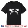 Fists Club Fighting Coach Muay Thai Fighter Mma Martial Arts Shirt