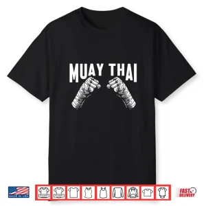 Fists Club Fighting Coach Muay Thai Fighter Mma Martial Arts Shirt
