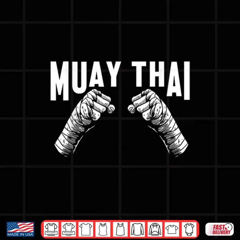Design Fists Club Fighting Coach Muay Thai Fighter MMA Martial Arts Shirt