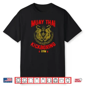 Gym Training Gift Tiger Muay Thai Kickboxing Mma Shirt