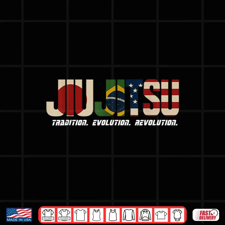 Design Flag Design Japan Brazil USA Jiujitsu MMA Inspired Art Shirt