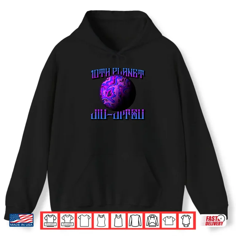 Hoodie Muay Thai MMA Wrestling Tenth Planet Jiu Jitsu Athletic Shirt