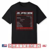 Parent Nutritional Facts Brazilian Jiu Jitsu Bjj Mma Identity Shirt