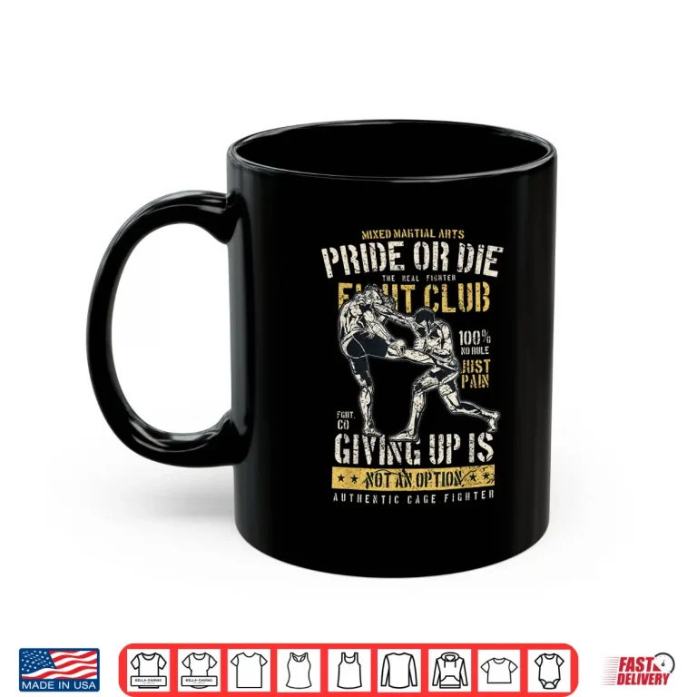 Mug Professional Athletic MMA Mixed Martial Arts Retro Distressed Shirt