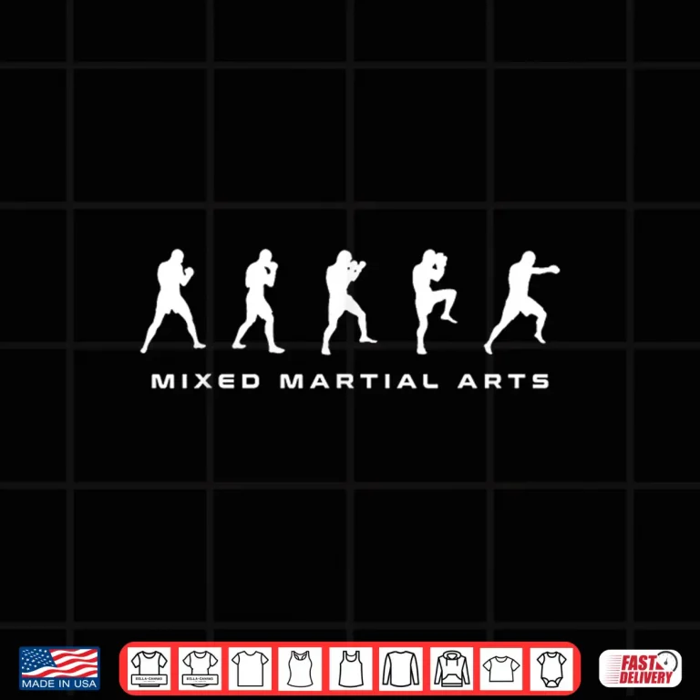 Design Professional Athletic Mixed Martial Arts MMA Modern Graphic Shirt