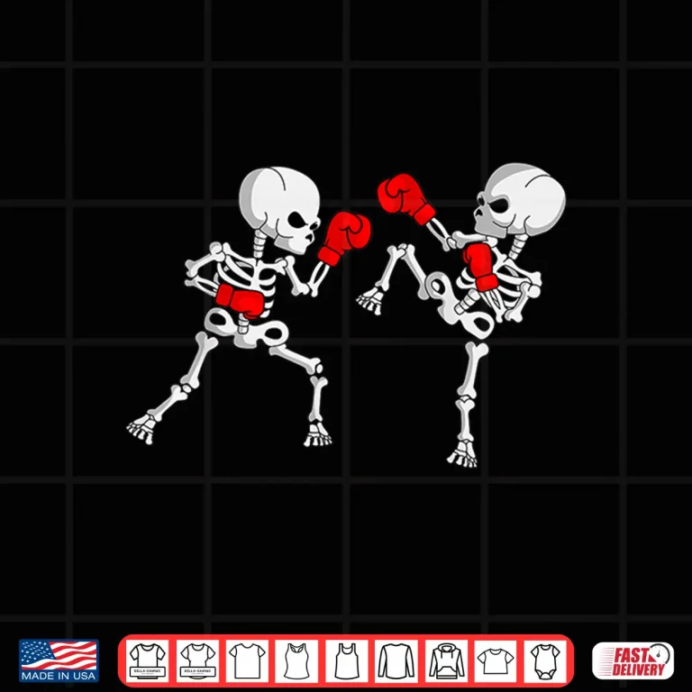 Skeleton Kickboxer Kickboxing Boxing Mma Professional Graphic Shirt 4 Design Skeleton Kickboxer Kickboxing Boxing MMA Professional Graphic Shirt