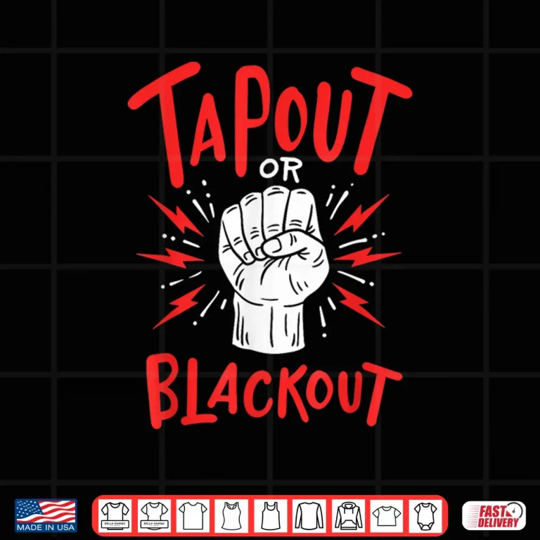 Design Tapout Or Blackout MMA Mixed Martial Arts Professional Shirt