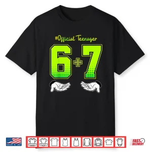 13Th Birthday Shirt Funny Meme 6 7 Birthday 13 For Teen Boys Shirt