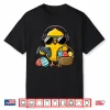 Retro Easter Chicken Gaming Funny Easter Shirt