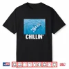 Chillin Olaf Swimming Shot Disney Frozen Character Graphic Shirt