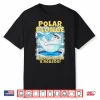 Freezing For A Reason Cool Polar Bear Polar Plunge Swimming Shirt