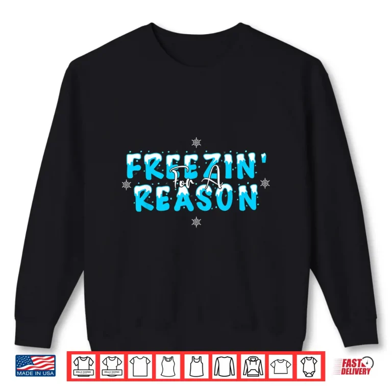 Sweatshirt Freezin For A Reason Costume Polar Bear Plunge Twenty Twenty Two Shirt