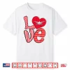 Hearts Love Valentines Day Swimming Lovers Professional Graphic Shirt
