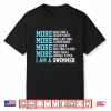 I Am A Swimmer Swim Professional Identity Statement Shirt