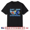 Just Swimming With Nemo Disney Pixar Finding Dory Movie Graphic Shirt