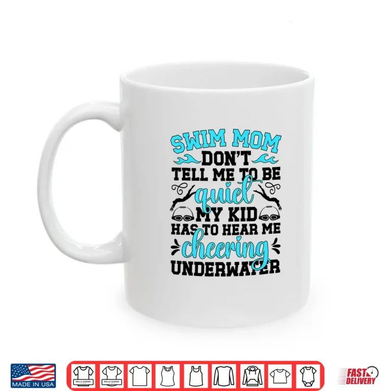 Mug Parent Identity Swim Mom Swimming Mama Mother Day Shirt